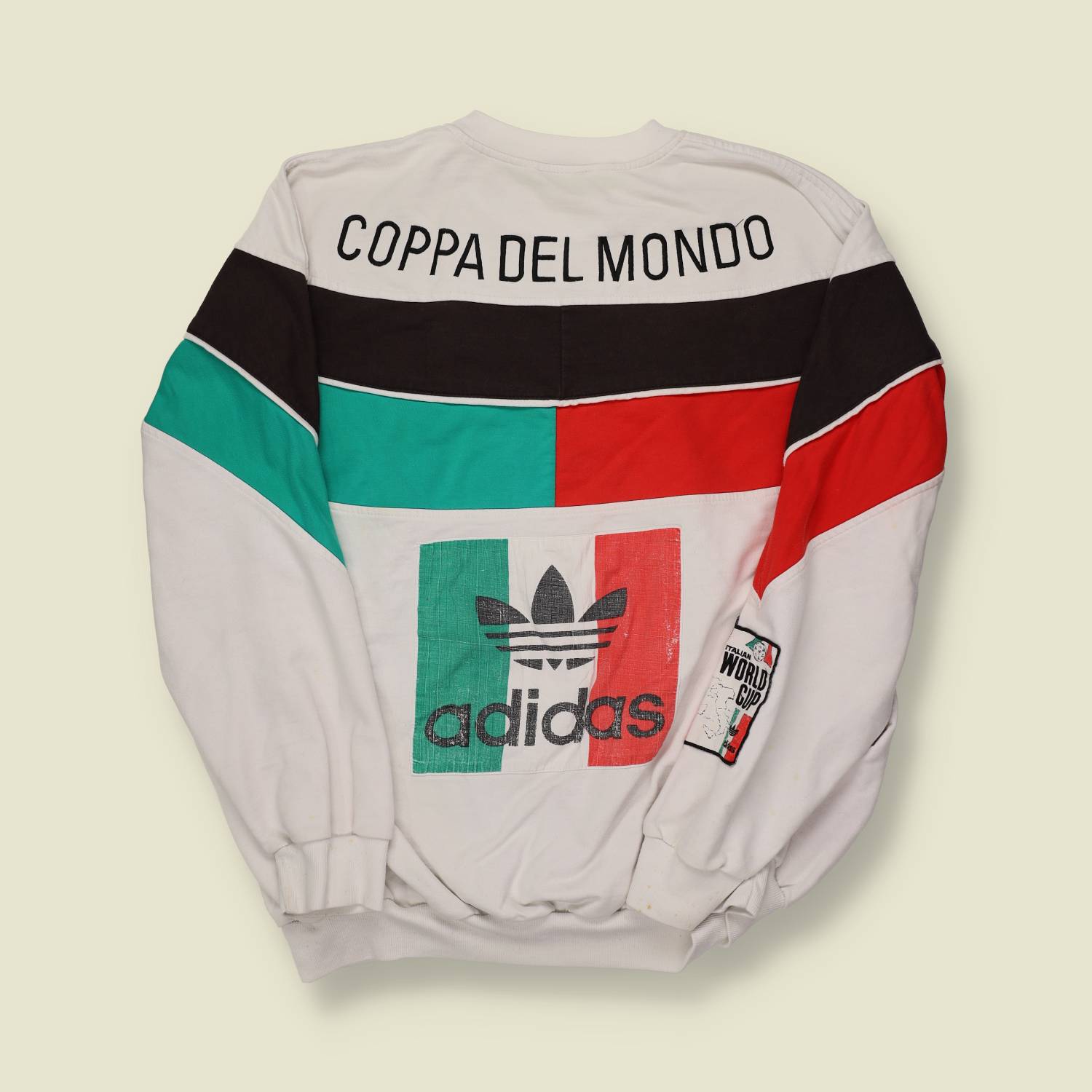 1990s Adidas Italia “Coppa del Mondo” World Cup Sweatshirt - XL/XXL