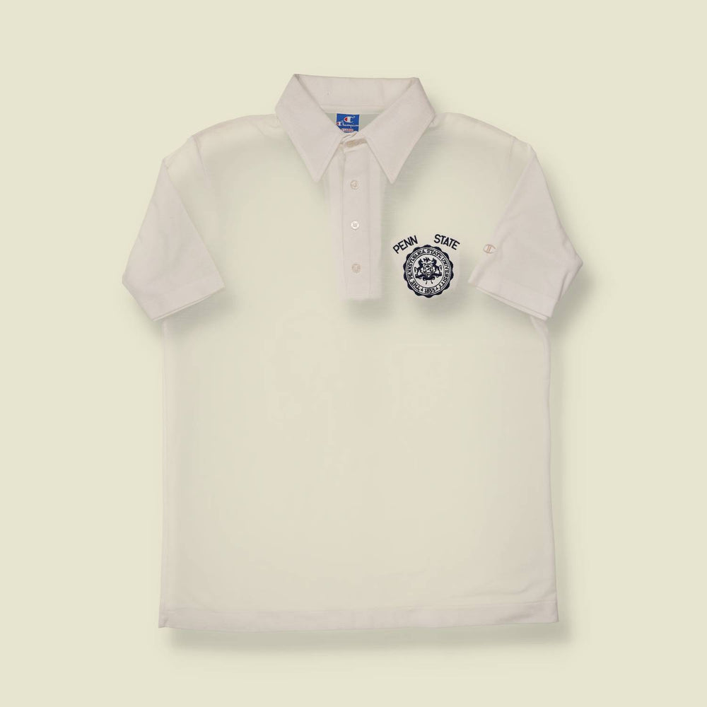 1990s Champion Penn State Polo Shirt - L