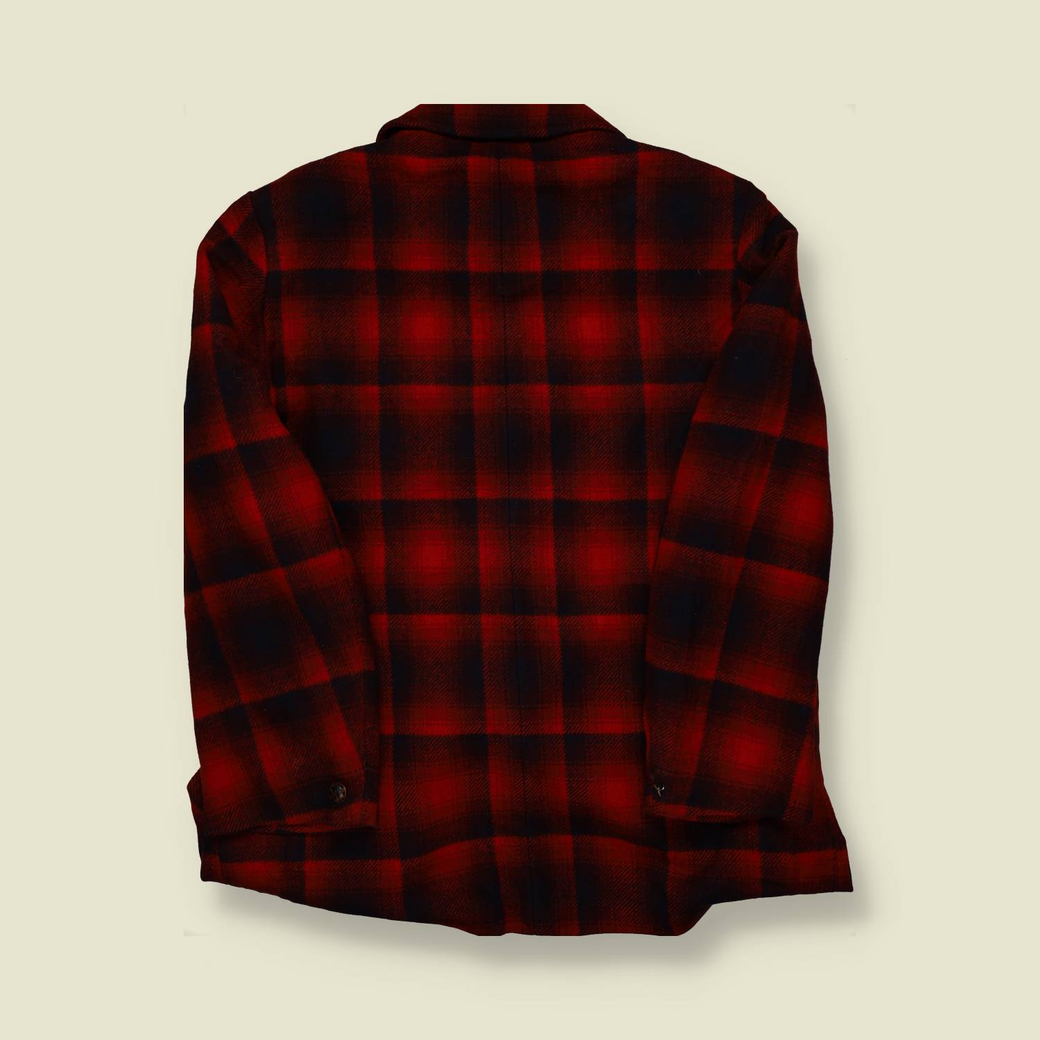 1950s/60s Pendleton Plaid Coat - M/L