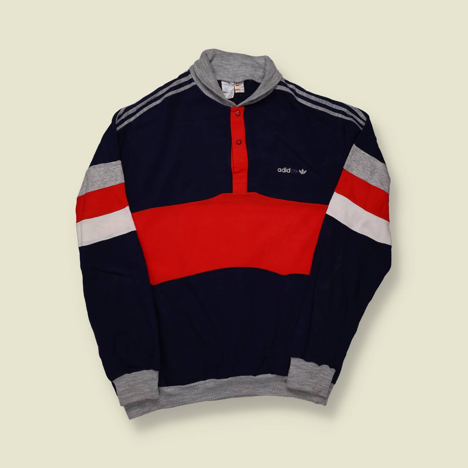 1980s Adidas Made in France Sweater - L
