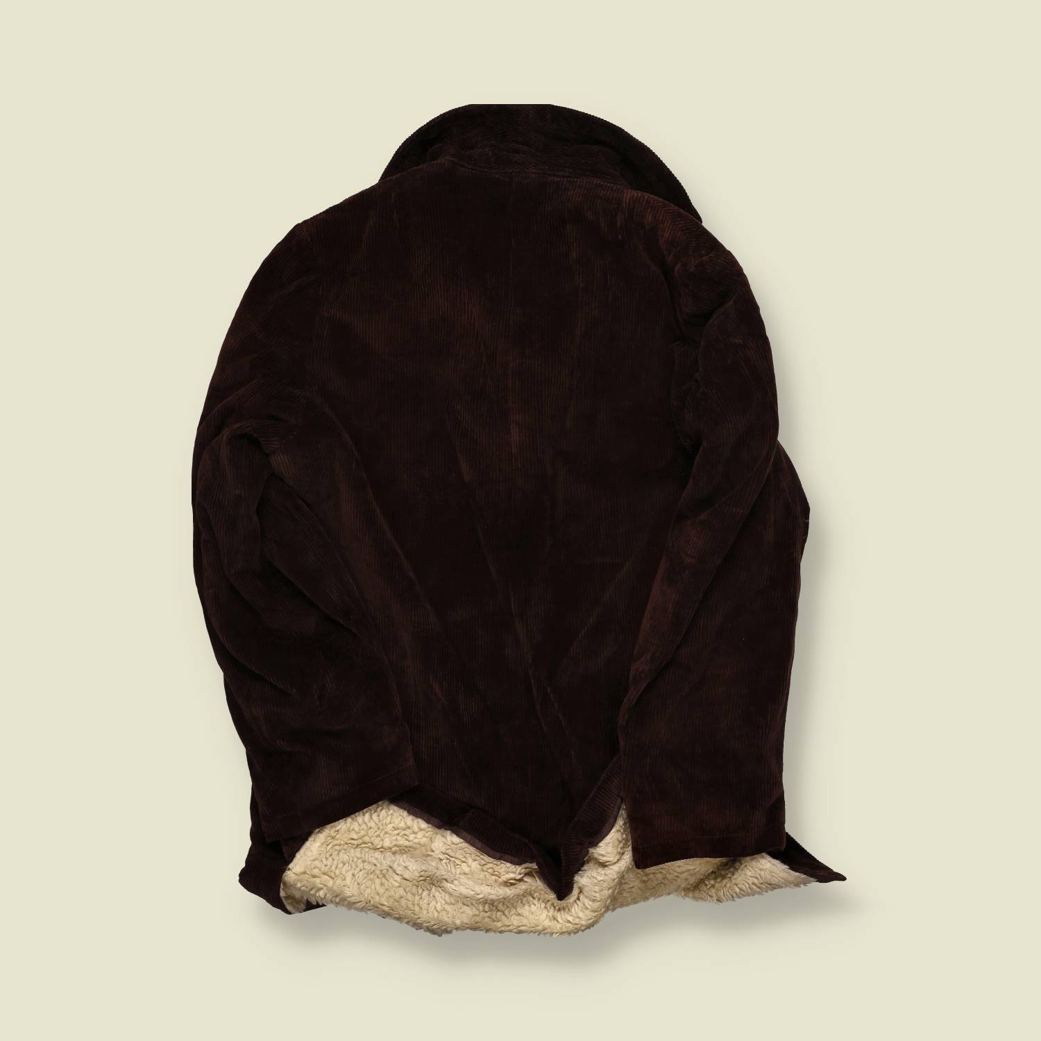 1960s | Raoul | Corduroy Sherpa Coat – Brown - S