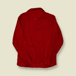 1950s–60s | McGregor | Wool Loop-Collar Shirt – Red - S