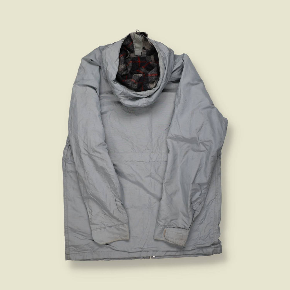 1990s | Woolrich | Hooded Mountain Parka – Light Grey - S