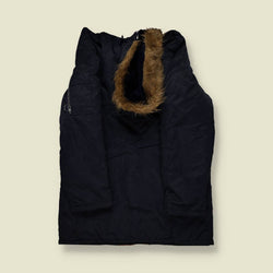1970s | JCPenney | Nylon Parka – Black - S