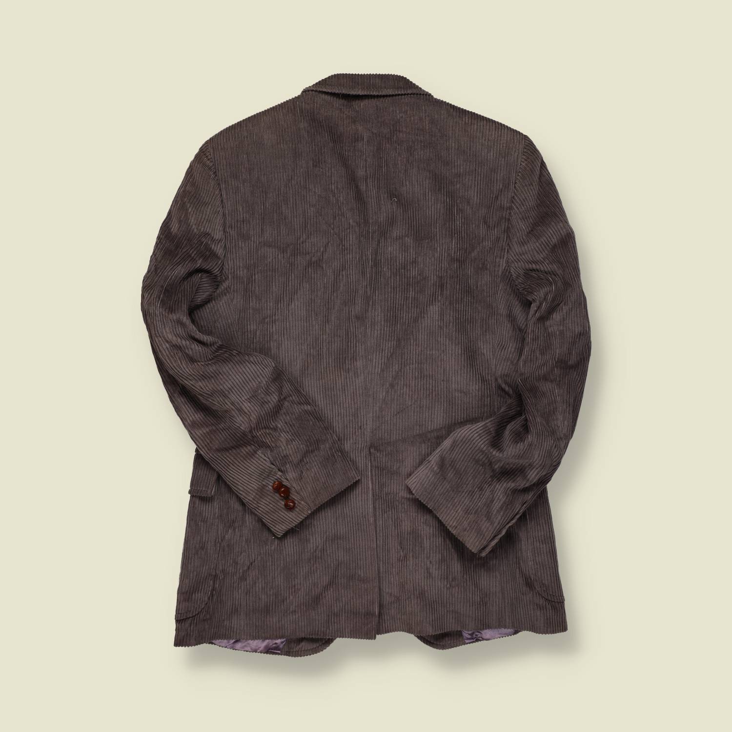 1970s | Corduroy Blazer – Grey - XS