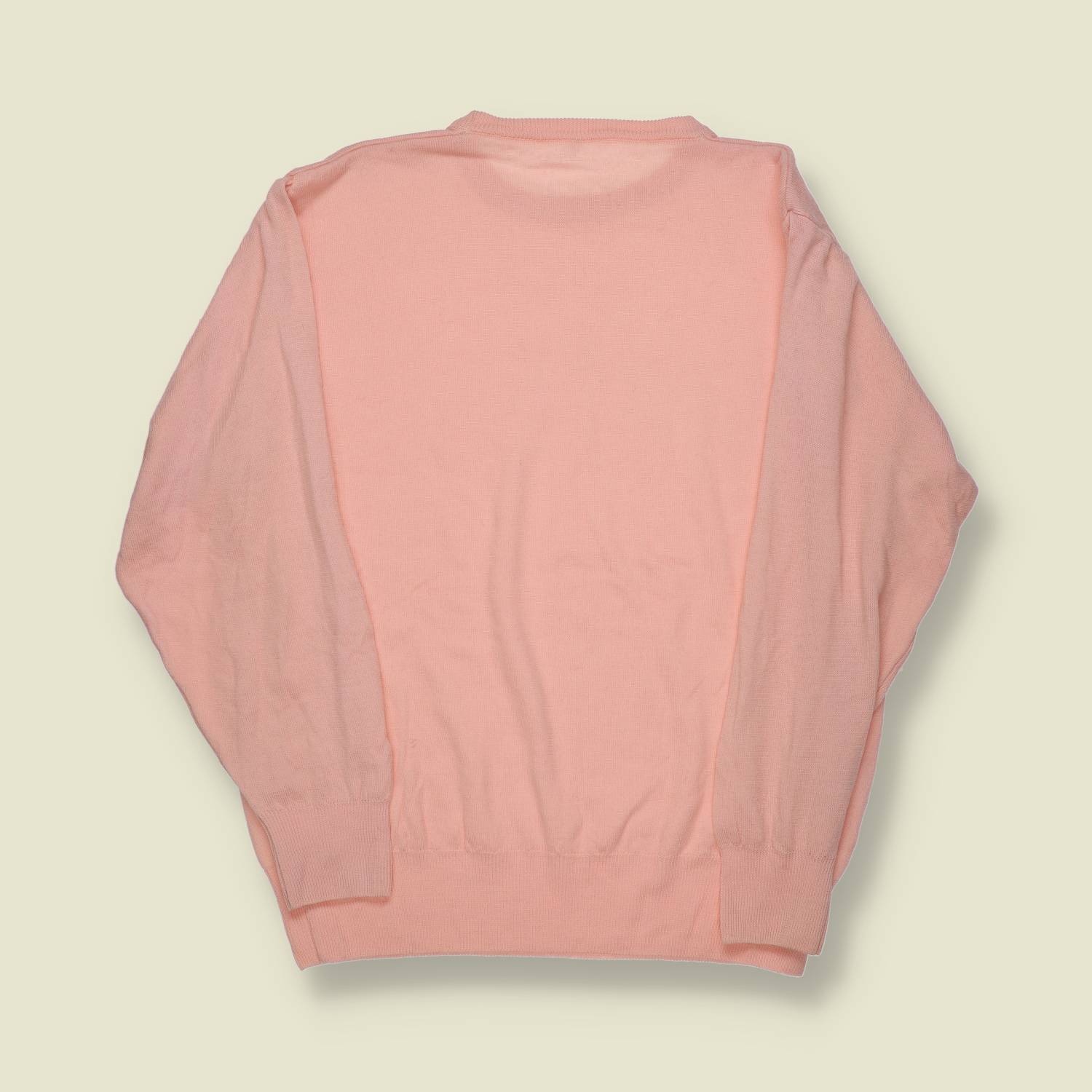 1980s–1990s | Pastel Crewneck Knit – Pink - S/M