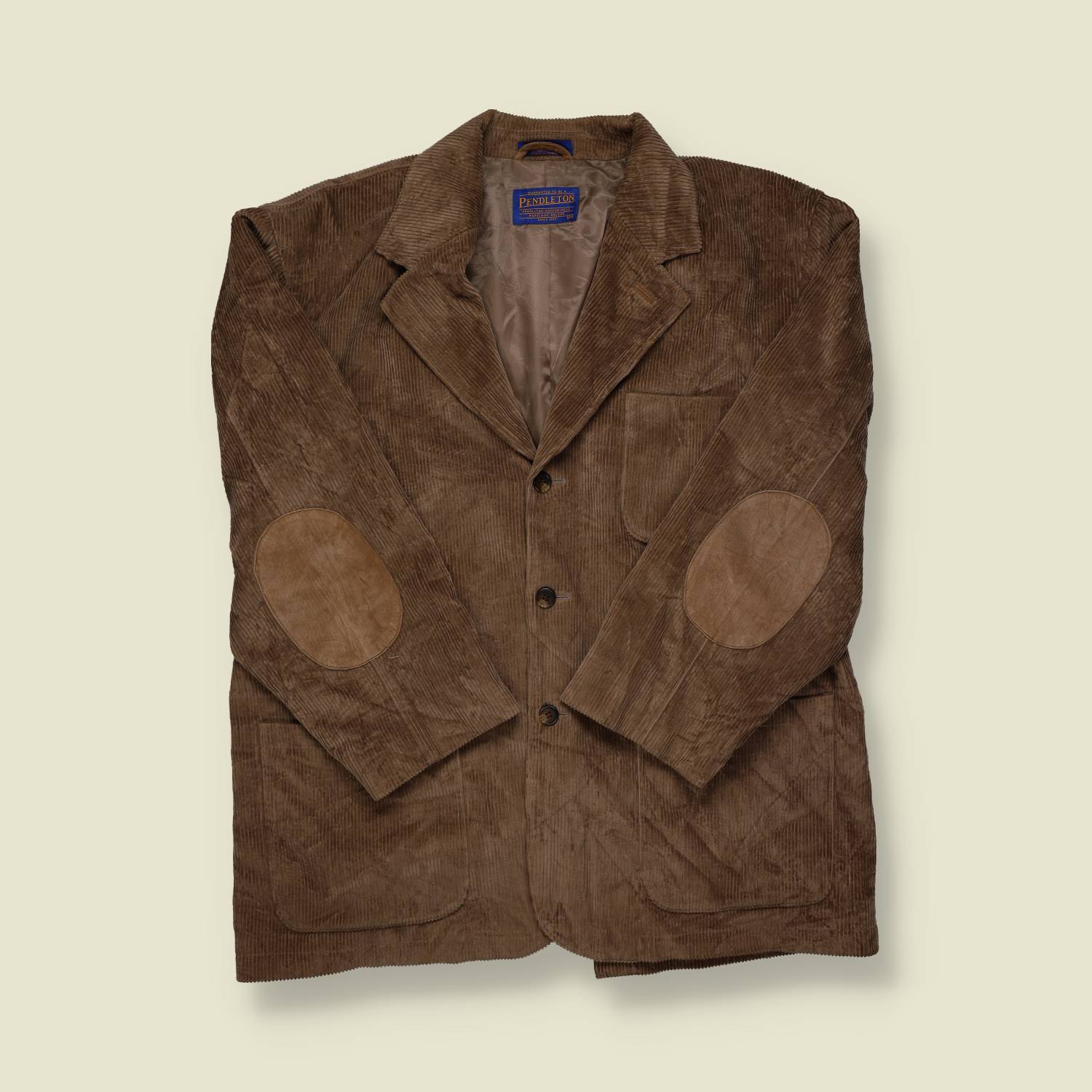 1990s | Pendleton | Corduroy Sports Jacket – Brown - XL