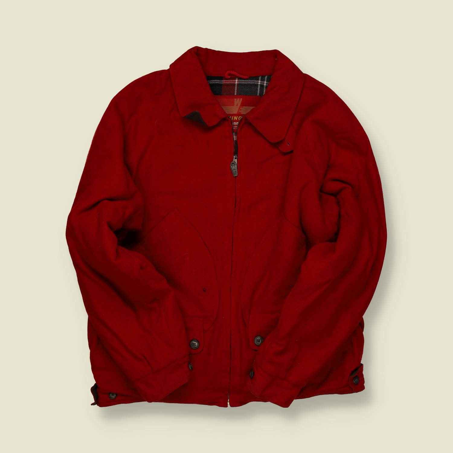 1970s | London Fog “Winning Edge” | Wool Jacket – Red - L