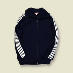 1970s | Sven Olsen | Zip-Up Track Jacket | Navy – XS