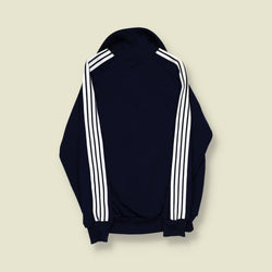 1970s | Sven Olsen | Zip-Up Track Jacket | Navy – XS