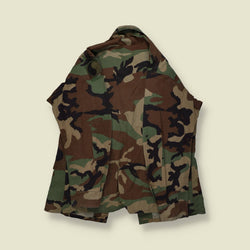 1980s | U.S. Army | Woodland Camouflage Field Shirt | M81 – M/L