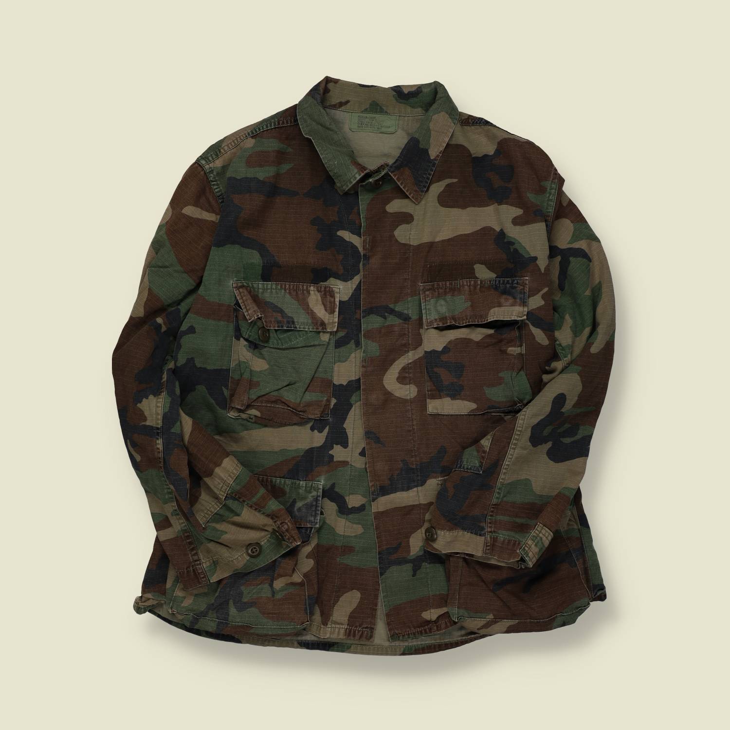 1980s | U.S. Army | Woodland Camouflage Field Jacket | M81 – M