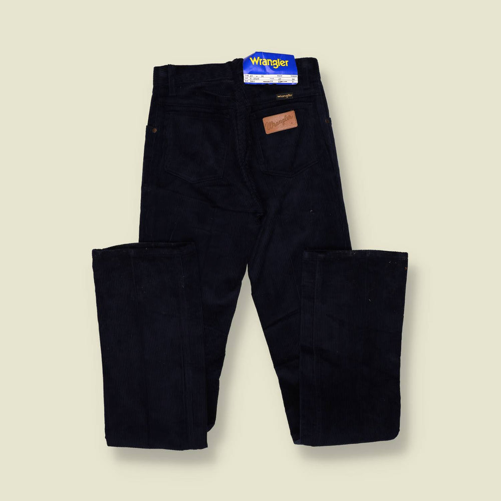 1970s | Wrangler | Deadstock | Corduroy Trousers | Blue – w24
