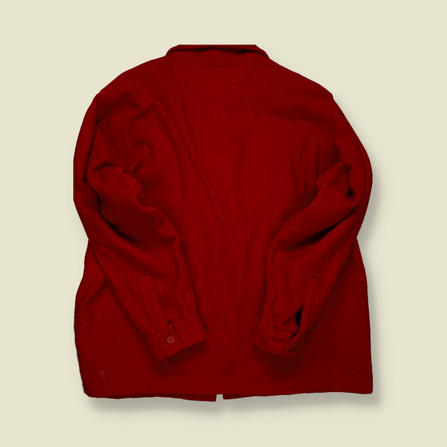 1980s–1990s | Boy Scouts of America | Red Wool Shirt - XL