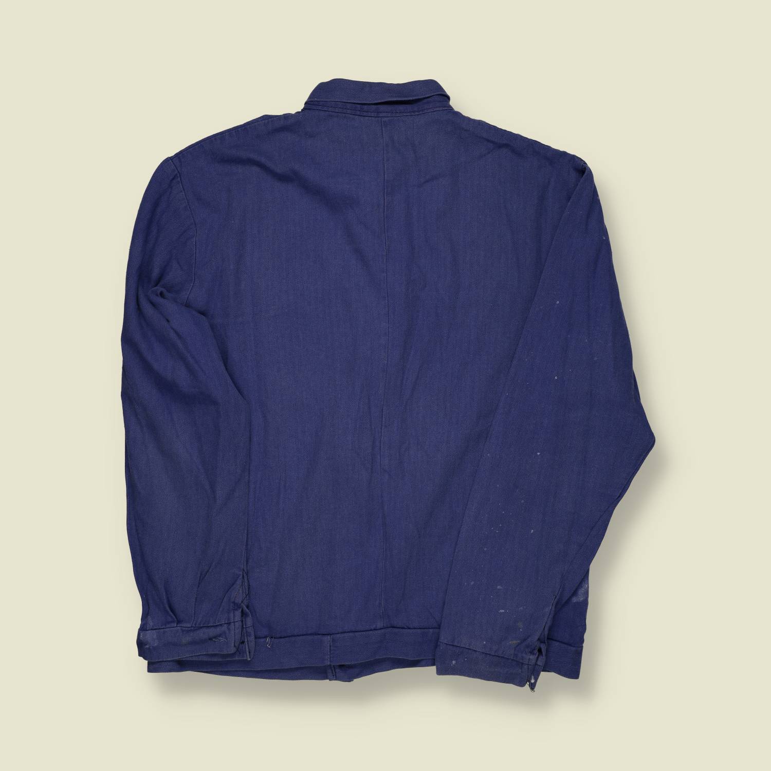 1980s | European Workwear | Blue Chore Jacket - XL