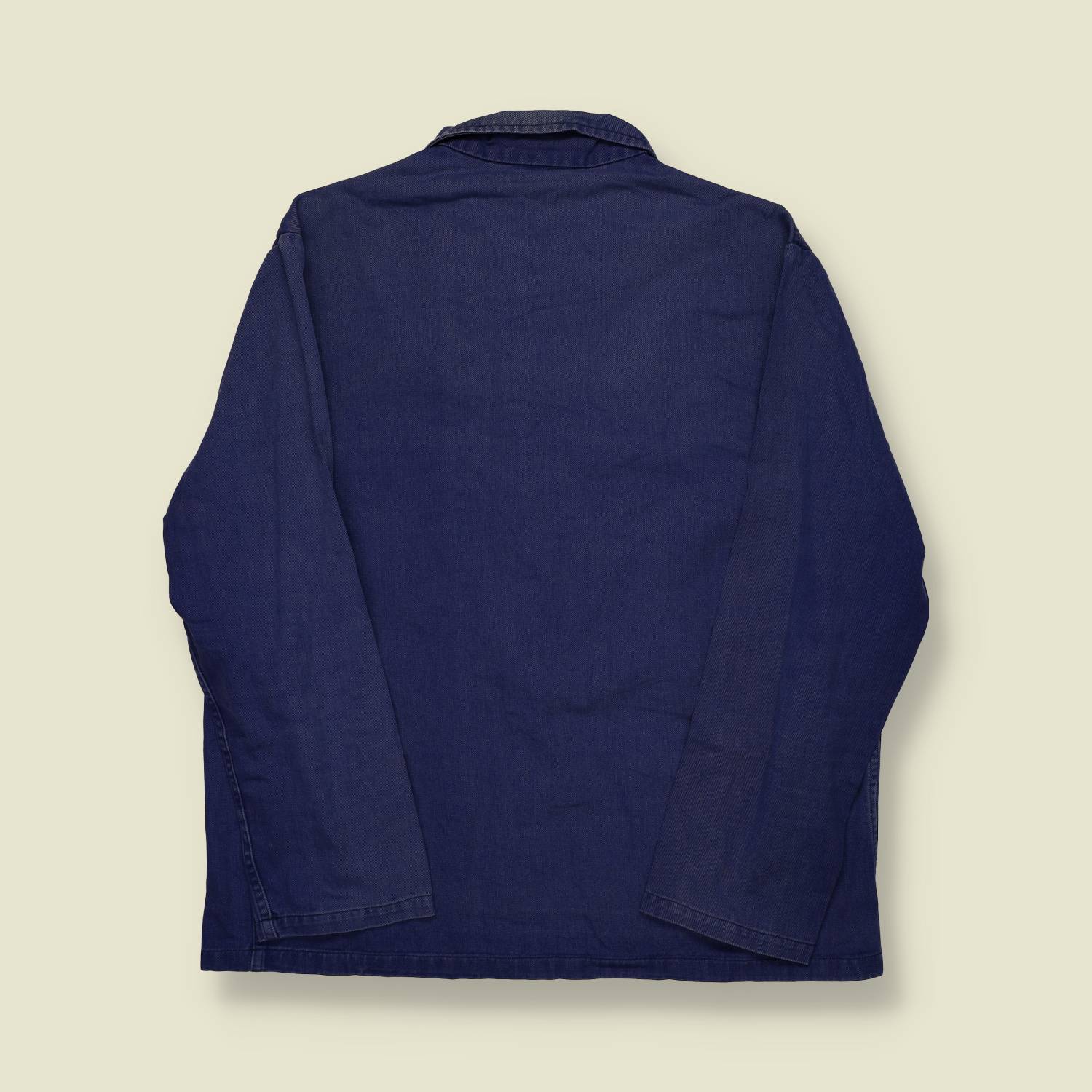 1980s | European Workwear | Blue Chore Jacket - L