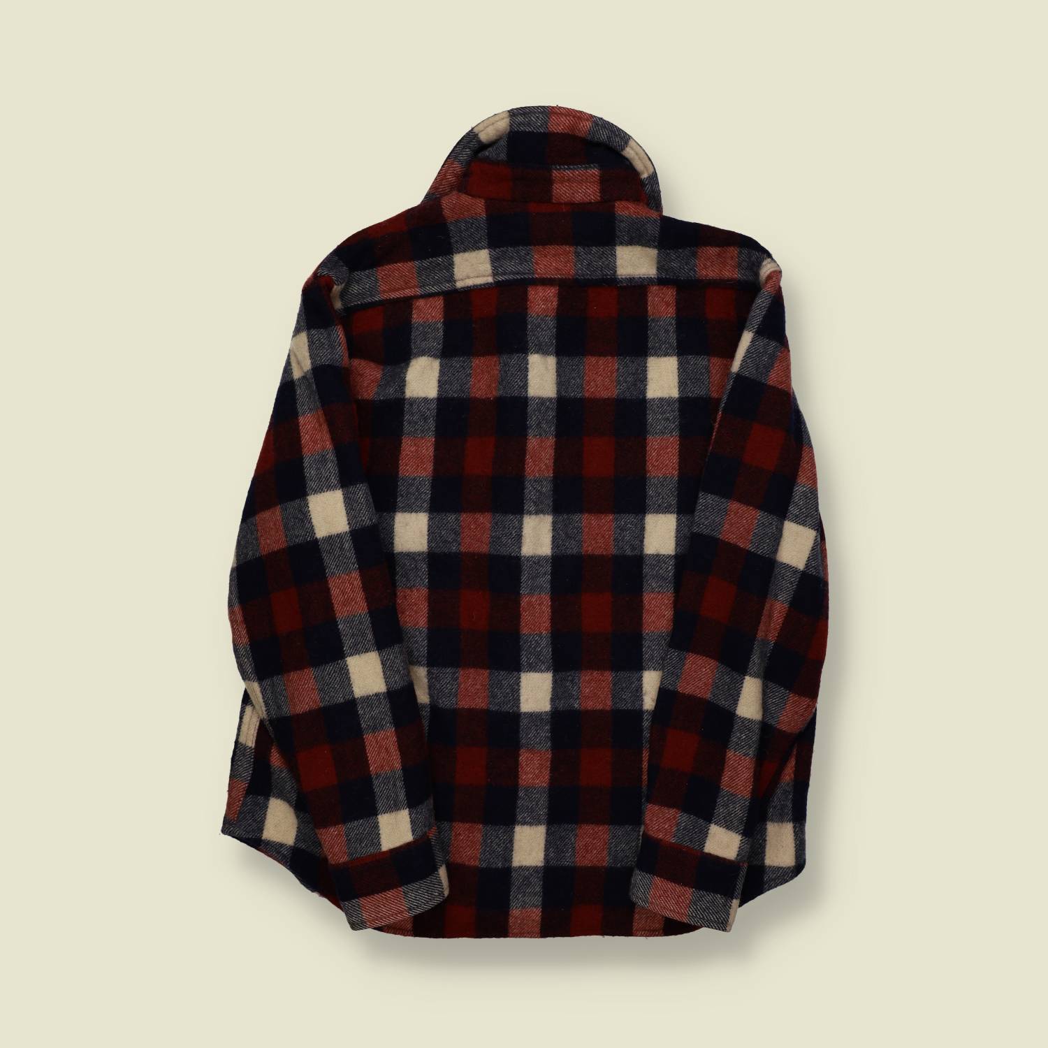 1970s | Kings Road | Plaid Flannel Shirt - L