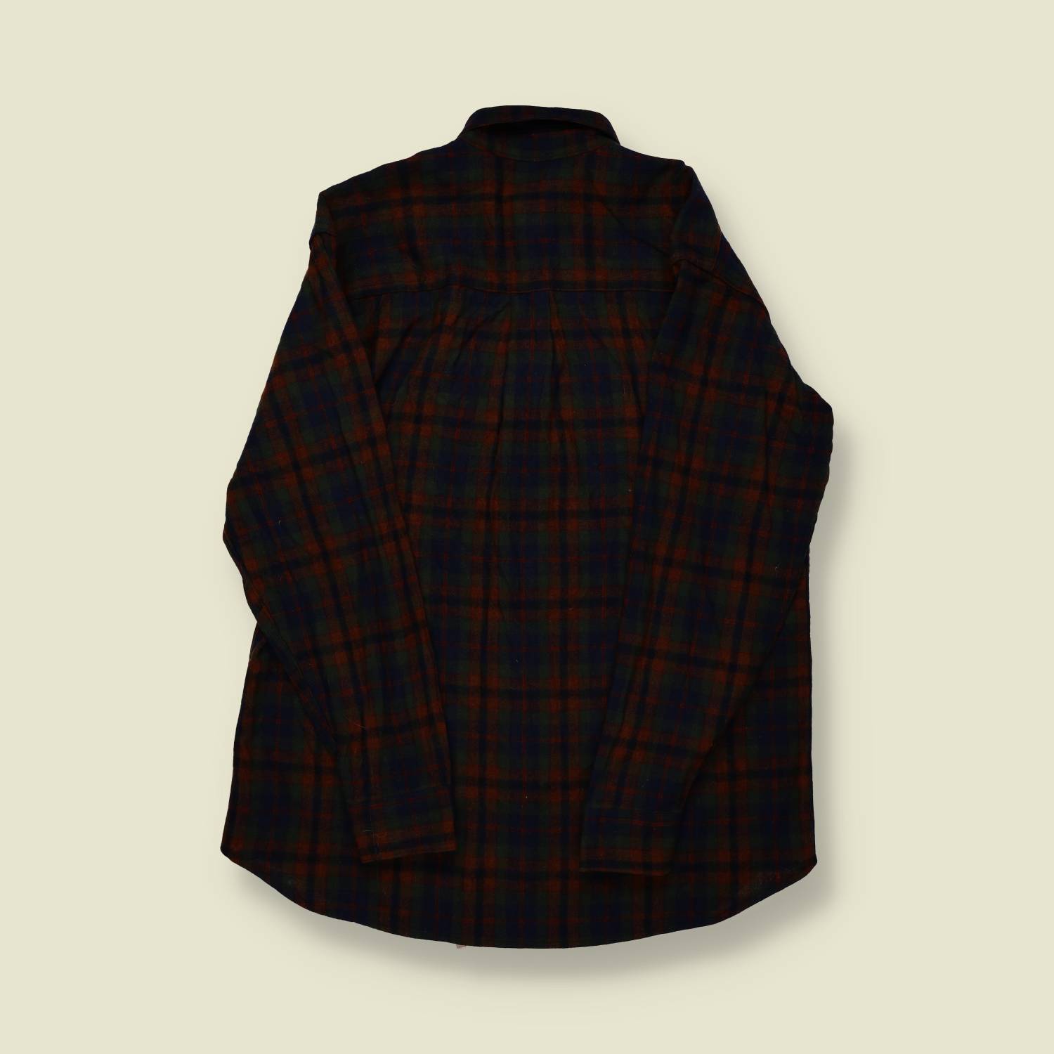 1980s | Woolrich | Plaid Wool Shirt - M