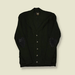 1970s | Unbranded | Knit Cardigan | Brown - XS
