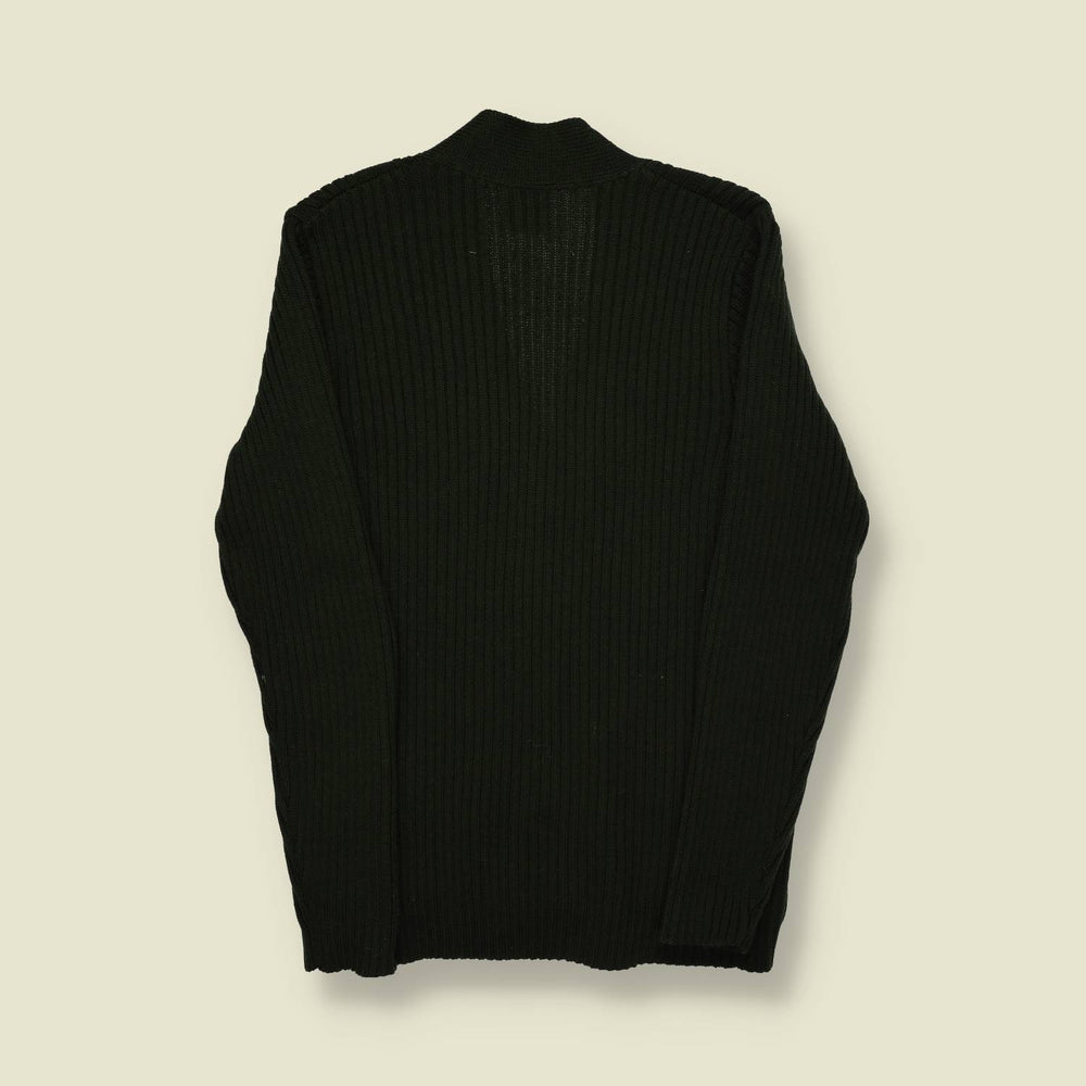 1970s | Unbranded | Knit Cardigan | Brown - XS