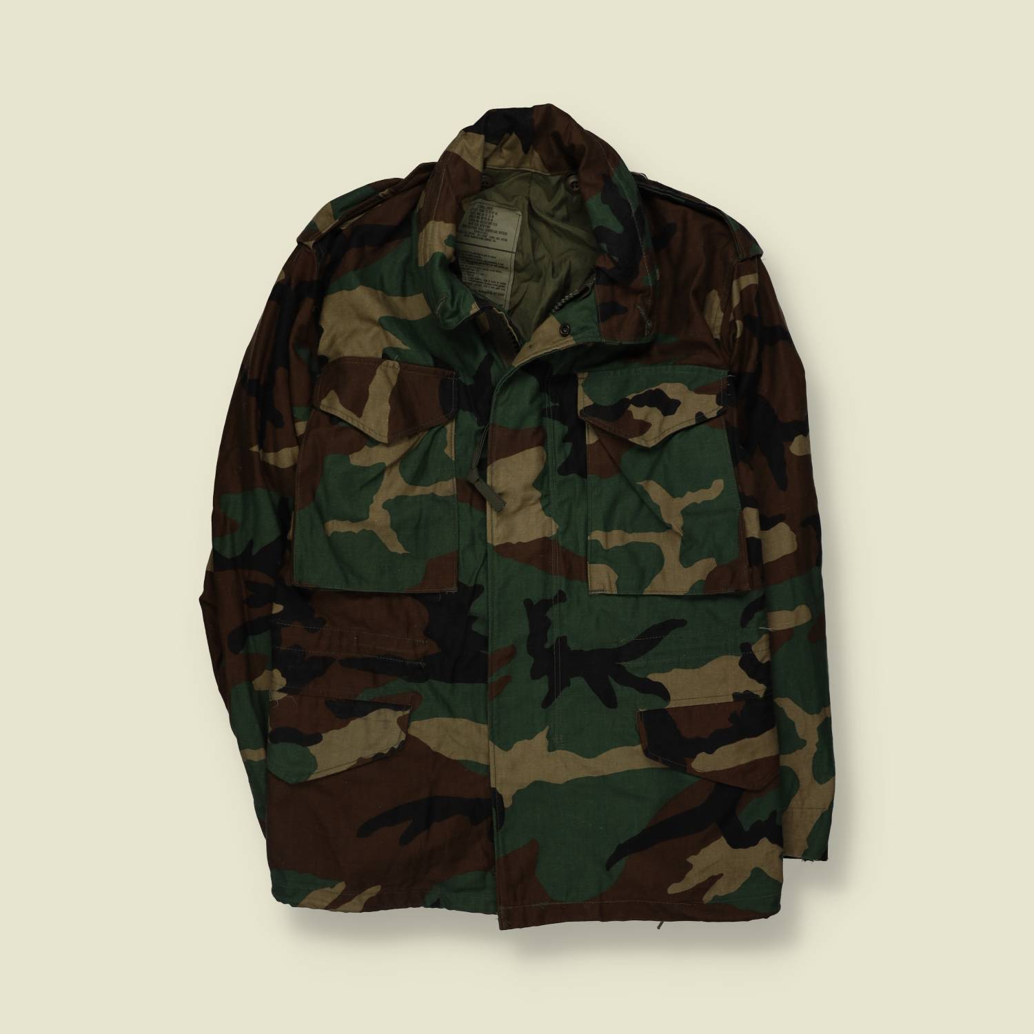 1991 | US Army | M65 Field Jacket | Woodland Camo - XXS