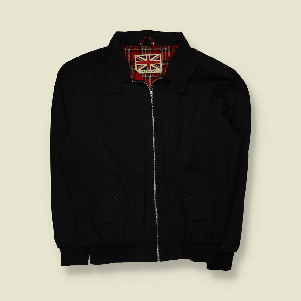 1980s–1990s | Skytex | Harrington Jacket | Dark Blue – XXXL