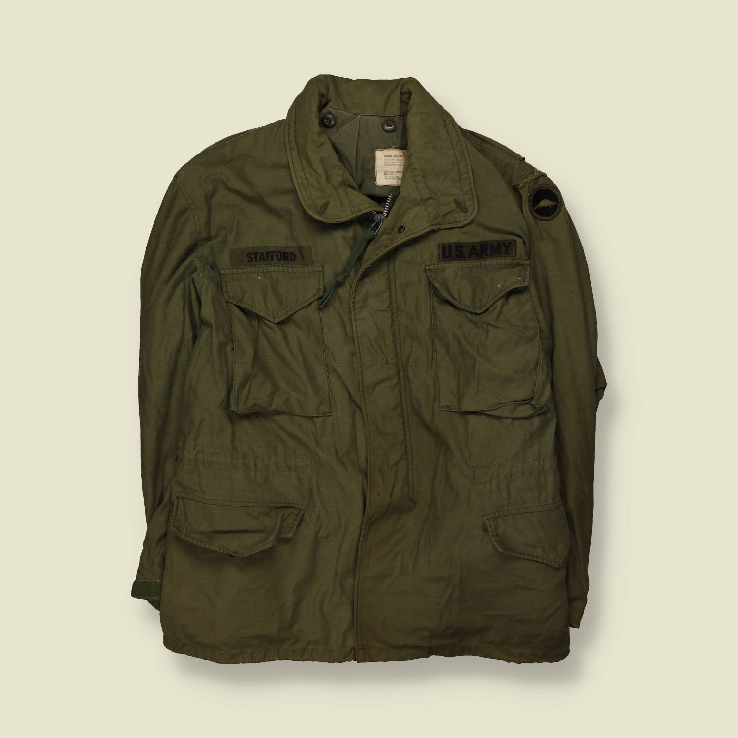 1971 | US Army | M65 Field Jacket | Olive Green - XXXL