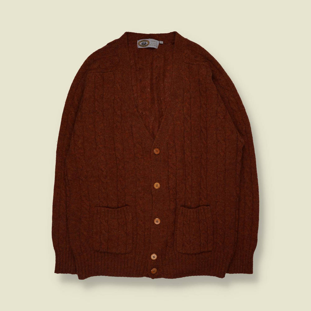1970s | Barry's | Wool Cardigan - L