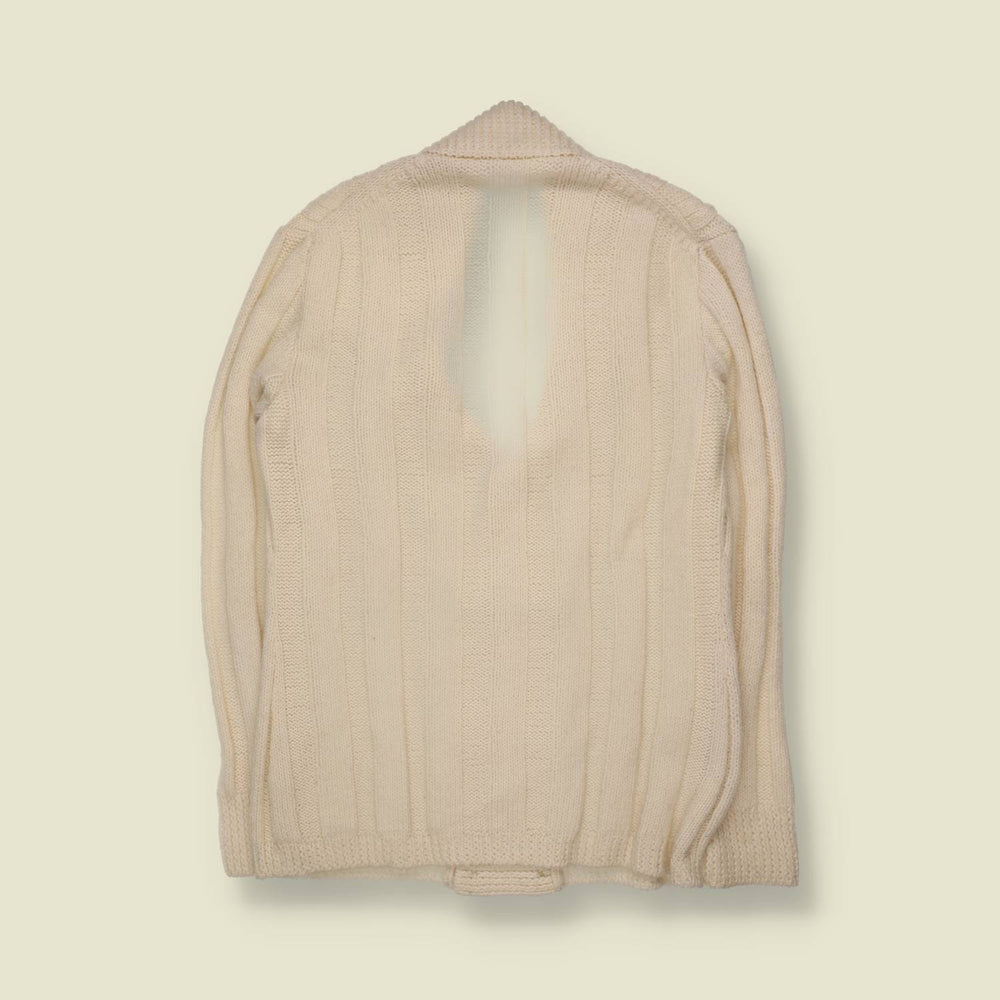 1970s | Shawl Collar Cardigan - S