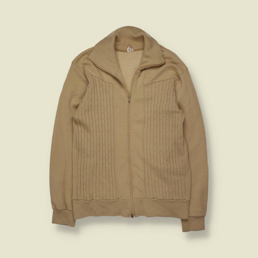 1970s | Zip Cardigan - XXXS