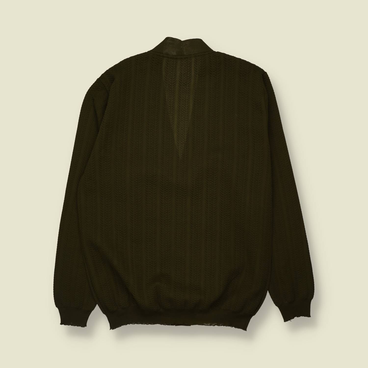 1970s | Super Fine Knit Cardigan - S