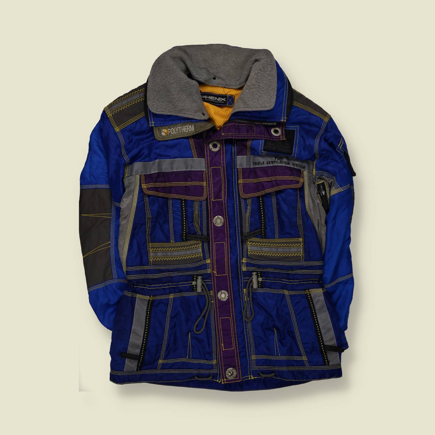 1990s | Phenix | Ski Jacket | Blue - M