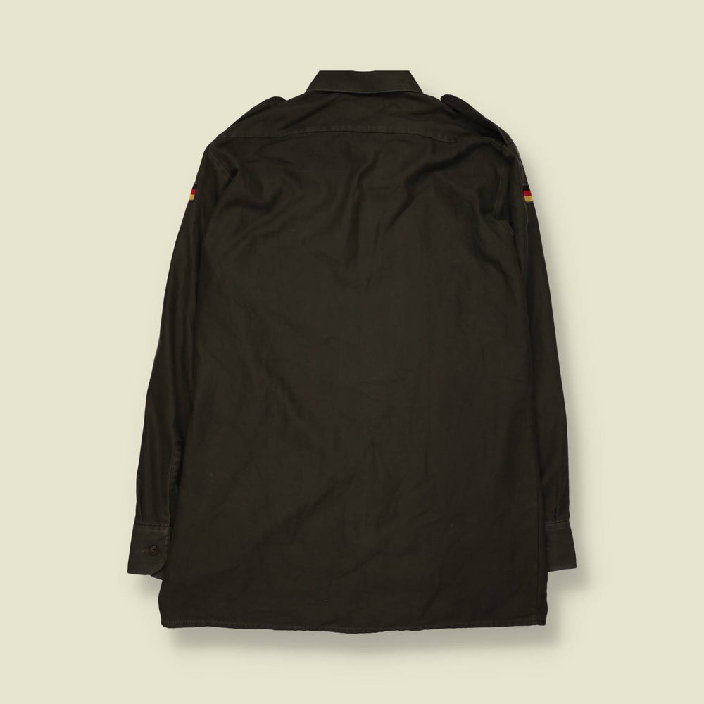 1991 | German Military Shirt | Olive - L