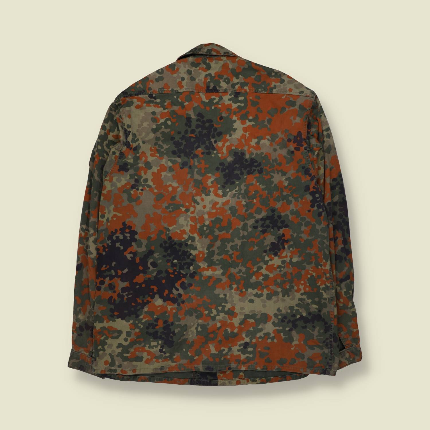 1999 | German Military Field Shirt | Flecktarn Camouflage - L