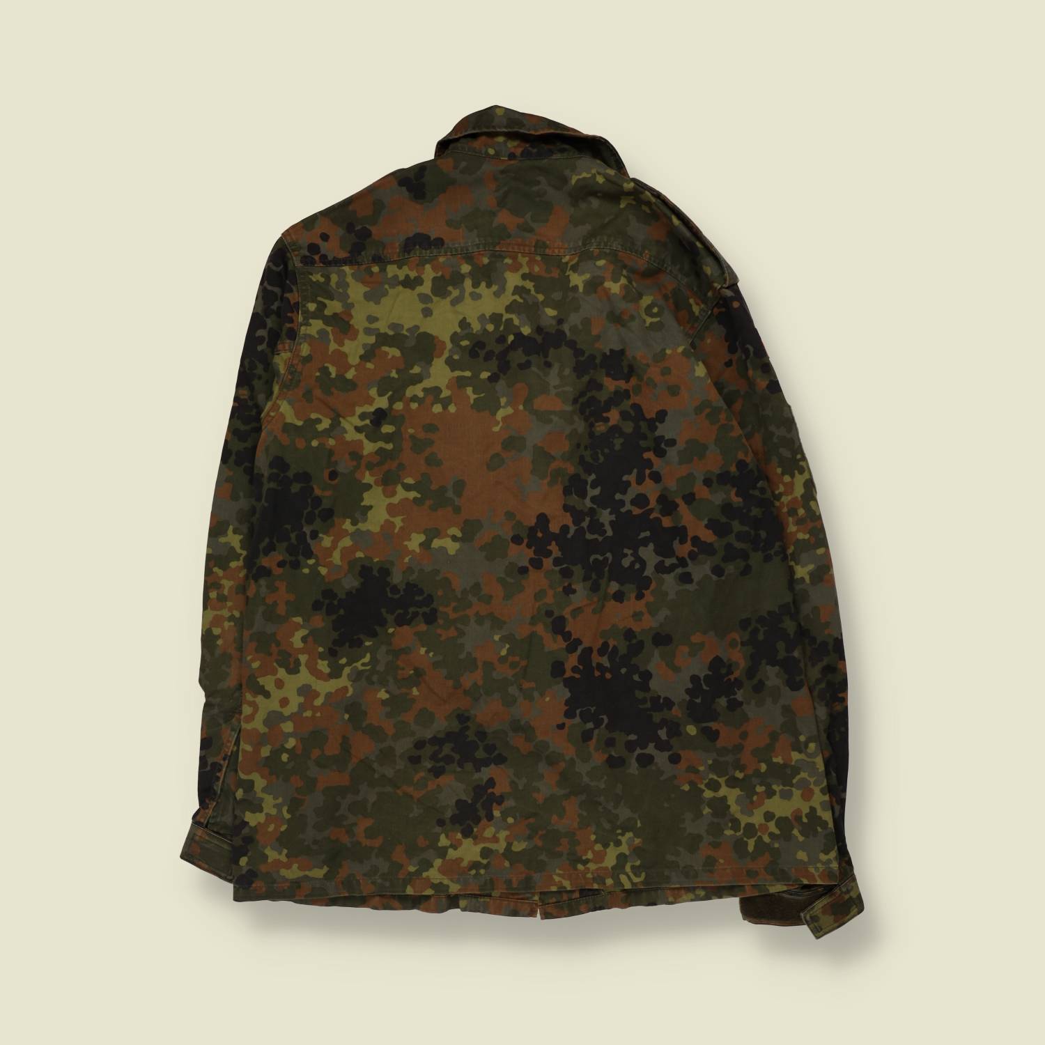 2013 | German Military Field Shirt | Flecktarn Camouflage - S