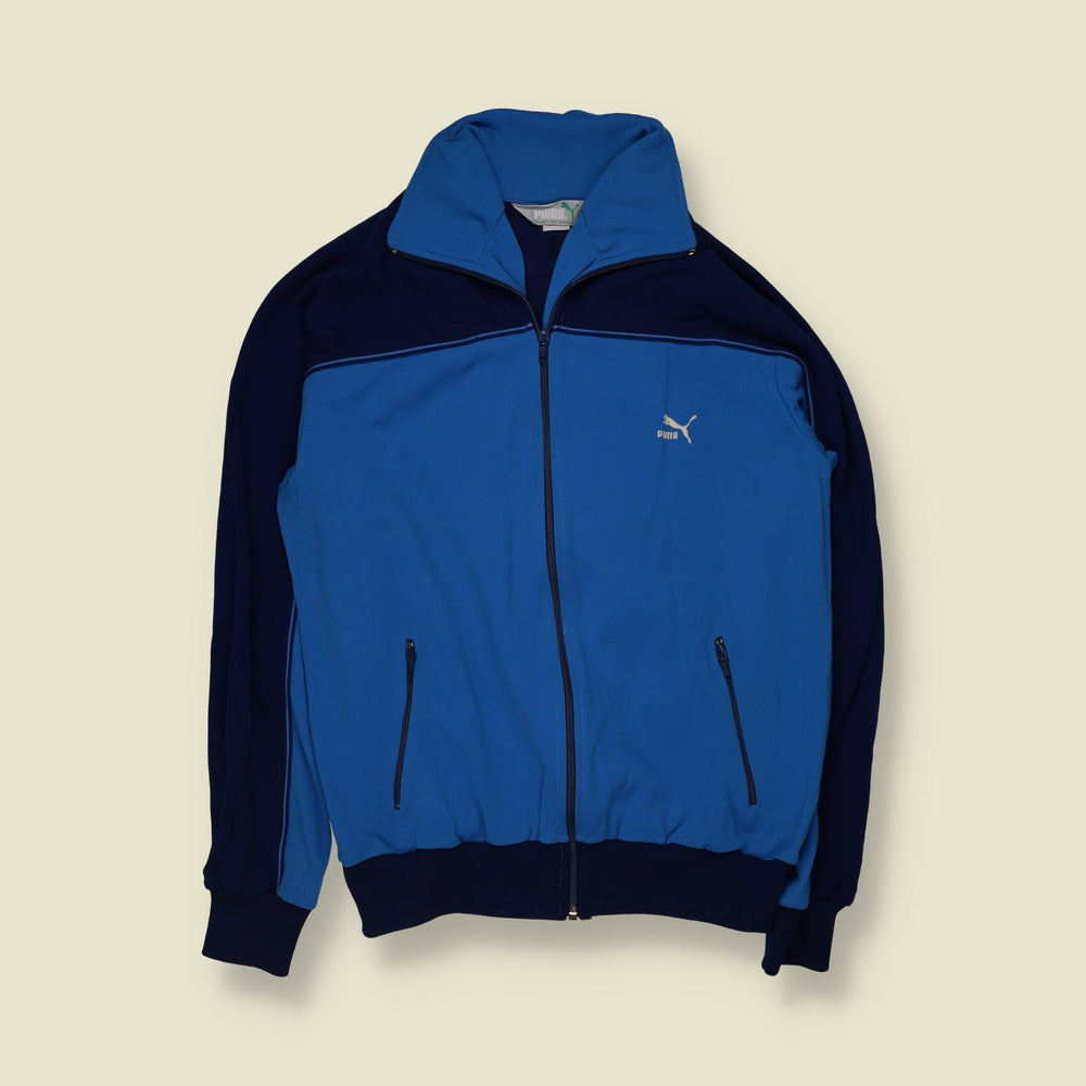 2000s | Puma | Track Jacket | Blue Navy - S