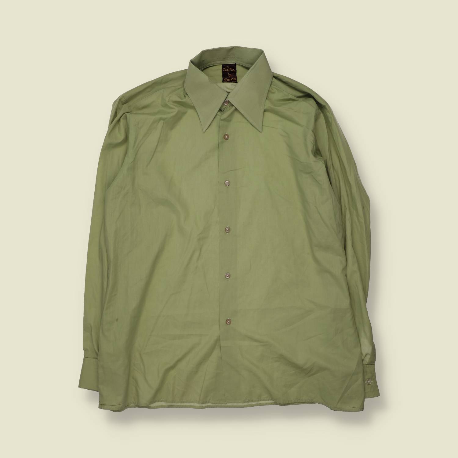 1970s | Made In Great Britain Shirt | Green - XXL