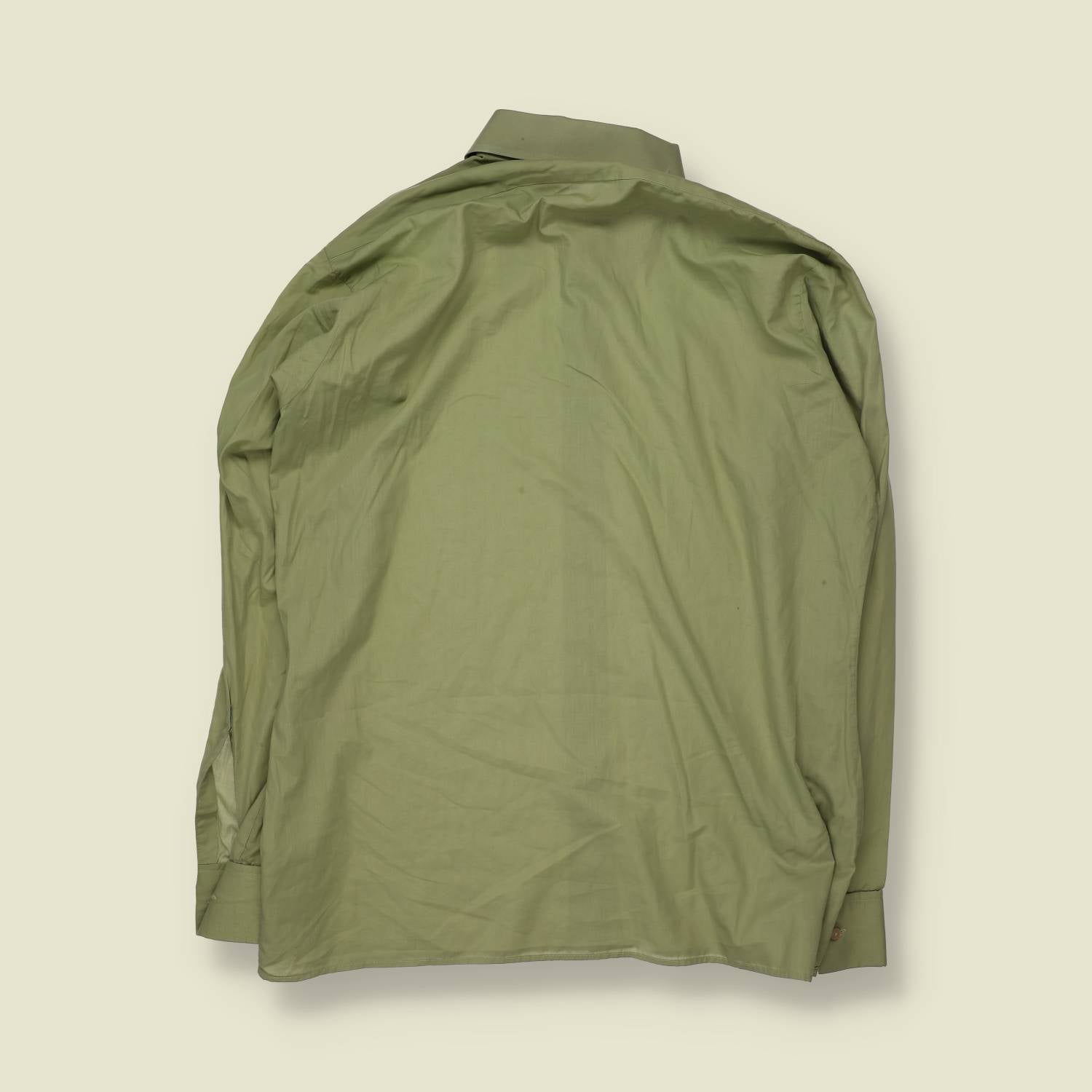 1970s | Made In Great Britain Shirt | Green - XXL