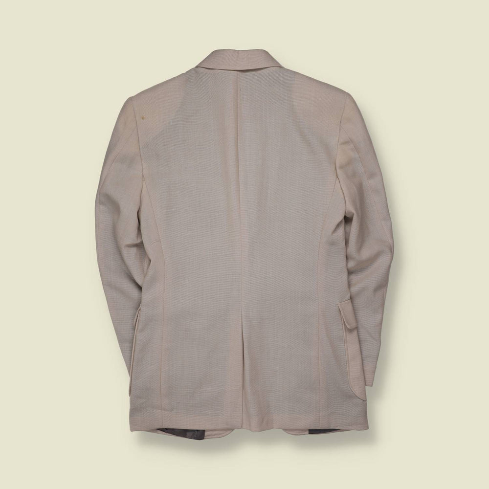 1980s | Davis + Squire | Deadstock Blazer | Beige - XS