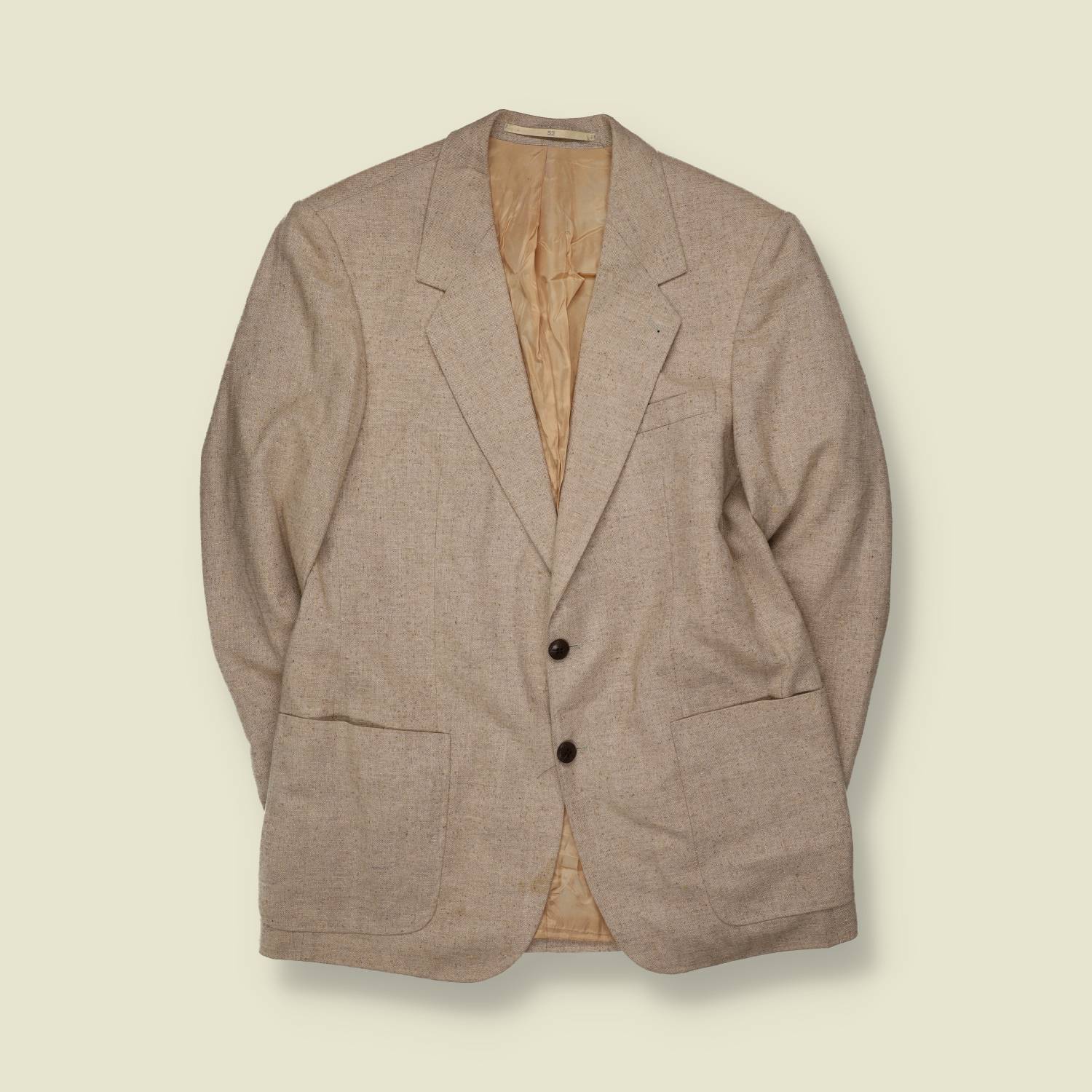 1980s | C&A | Blazer | Beige - L