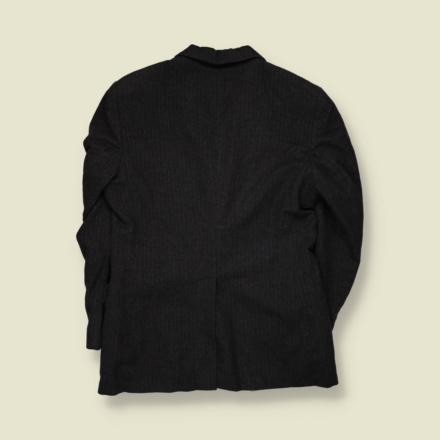 1980s | Blazer | Charcoal Pinstripe - Made in Finland - S