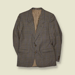 1980s | Blazer | Wool Check - S
