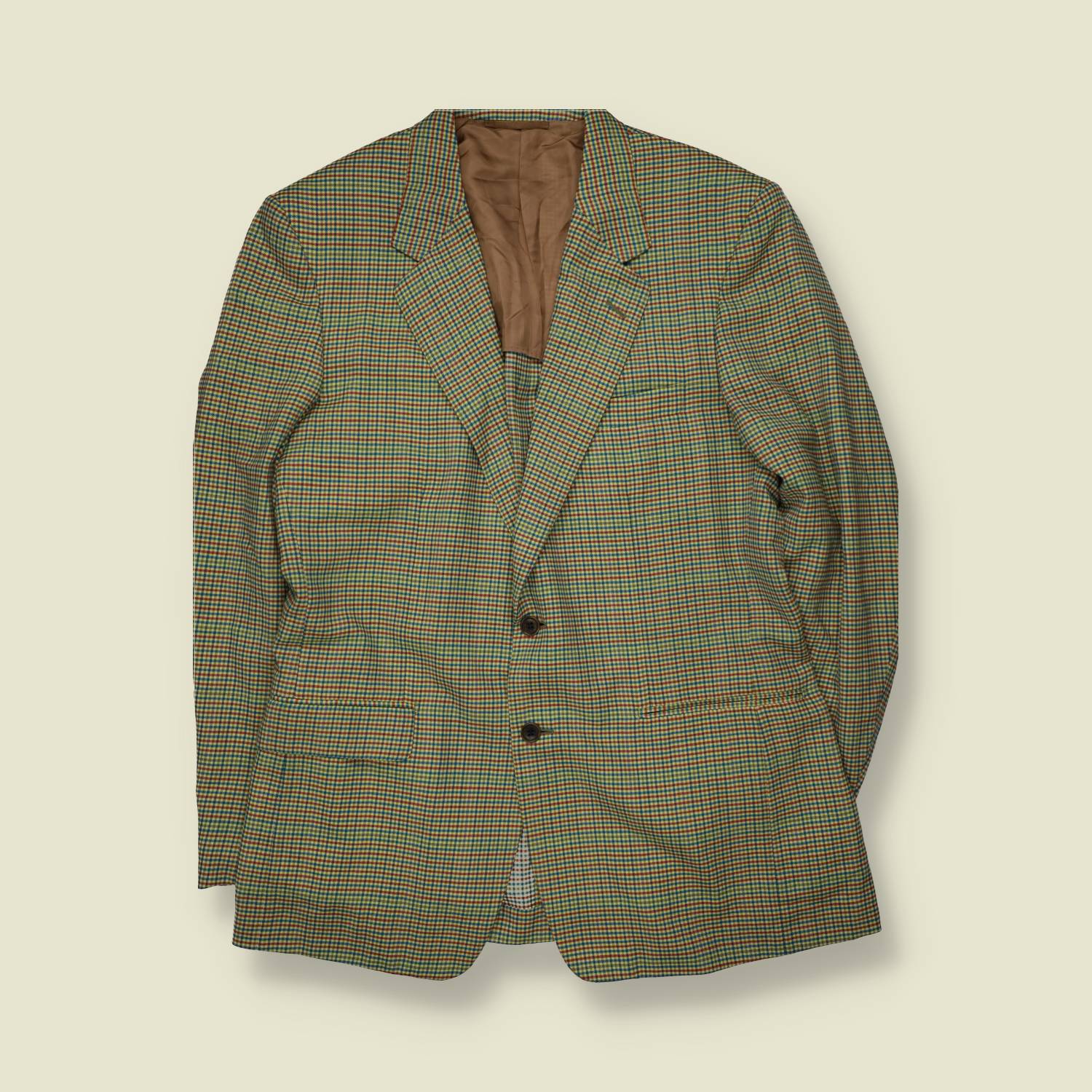 1980s | Cerutti | Blazer | Multicolour Check - Made in Italy - L