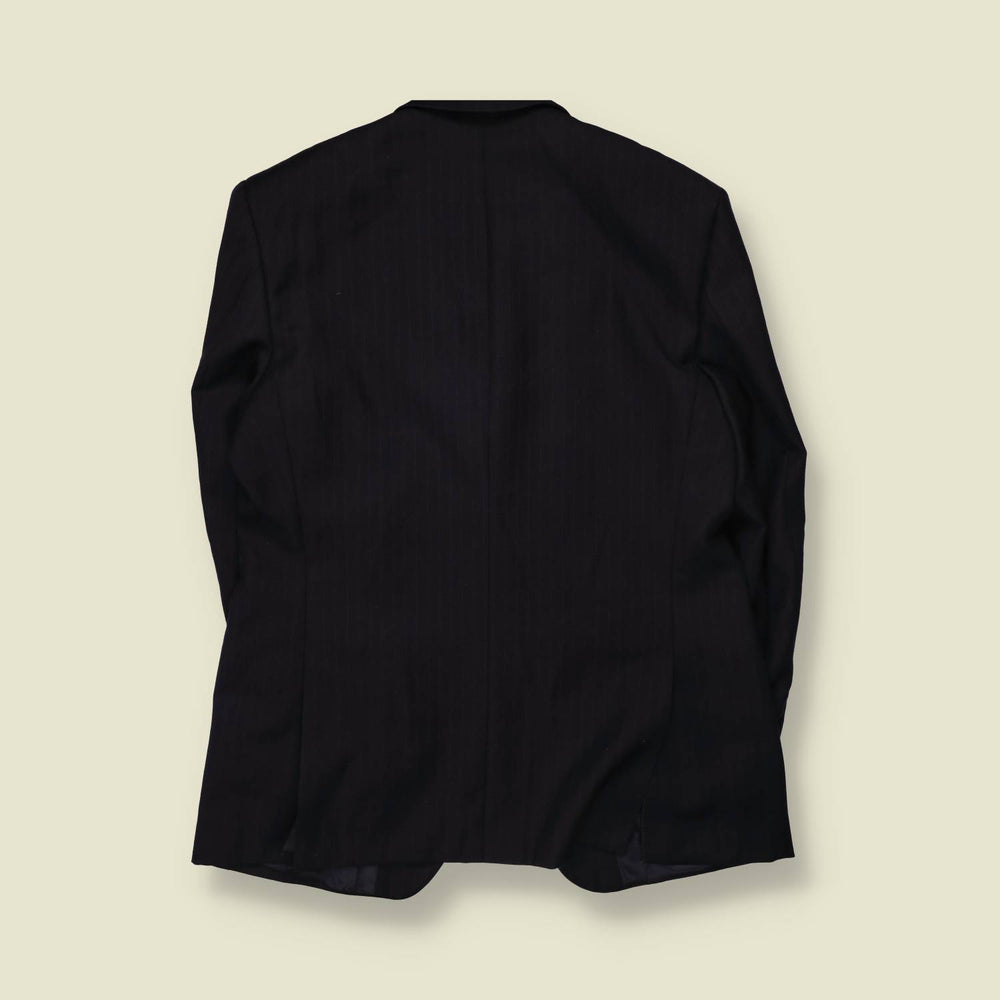 1980s | Vitoria Lorini | Blazer | Navy Stripe - L