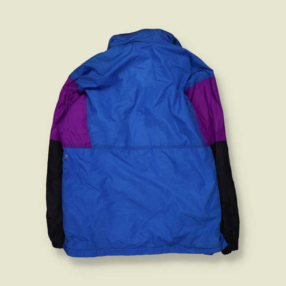 1980s | Marcel Clair | Windbreaker | Blue, Purple & Black - M