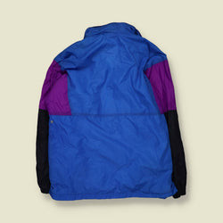 1980s | Marcel Clair | Windbreaker | Blue, Purple & Black - M