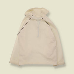 1970s | Pierre Cardin | Quarter-Zip Sports Top | Cream - XXS