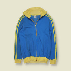 1970s | Adidas | Track Top | Blue & Yellow - Niederösterreich - Made in Austria - S