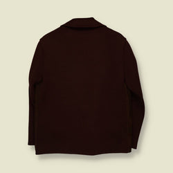 1970s | Confezioni in Pelle | Suede Jacket | Chocolate Brown - Made in Italy - M