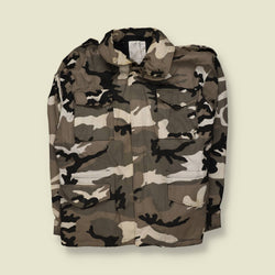 1990s-2000s | US Army | M65 Style Field Jacket | Urban Camo - 3XL